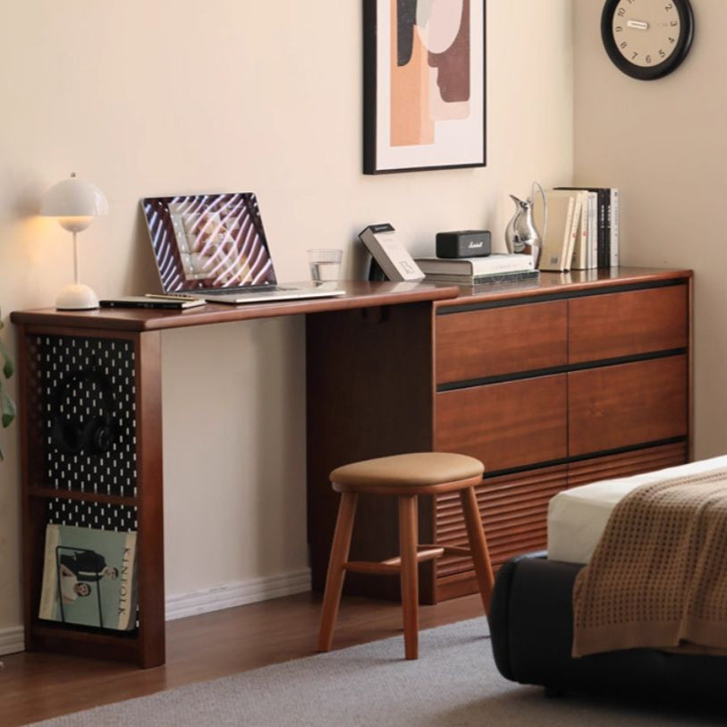 Pine Solid Wood Makeup Desk