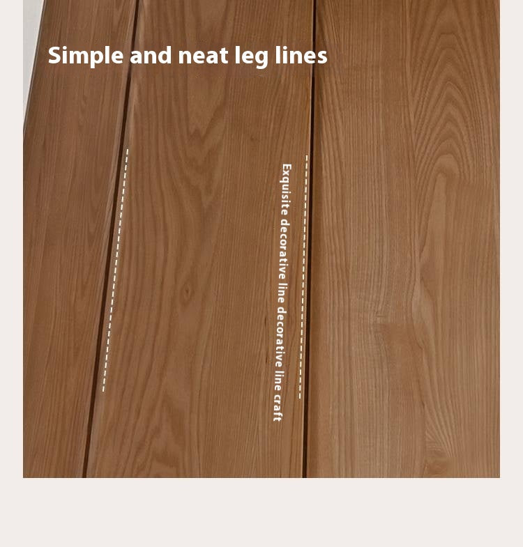 Ash Solid Wood Round Dining Table