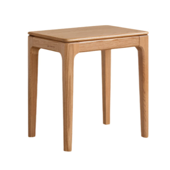 Oak, Ash, Black walnut Solid Wood Modern Style Stool