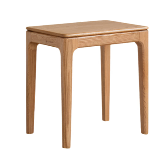 Oak, Ash, Black walnut Solid Wood Modern Style Stool