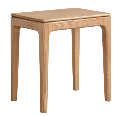 Oak, Ash, Black walnut Solid Wood Modern Style Stool