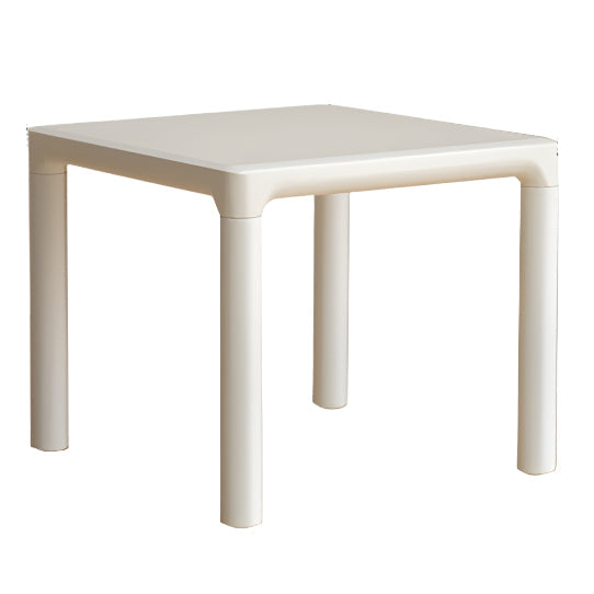 Poplar Solid Wood Cream Style Coffee Table Combination