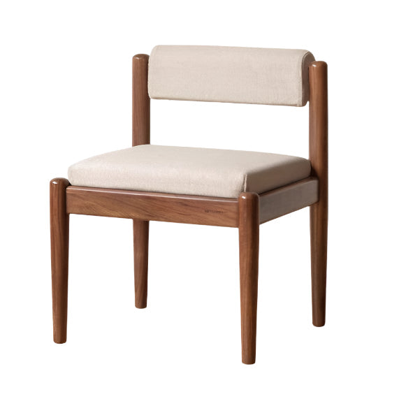 Black Walnut, Oak Solid Wood Tea Chair