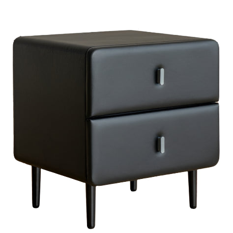 Fabric Cream Style Soft Nightstand