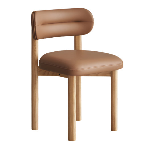 Ash Solid Wood Modern Style Makeup Chair