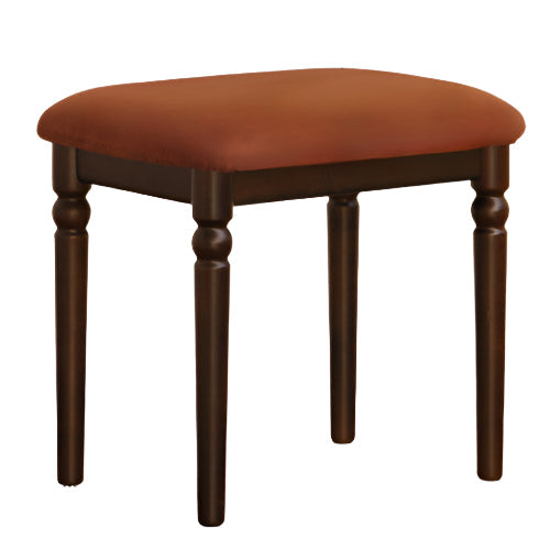 Beech Solid Wood American Retro Style Makeup Stool