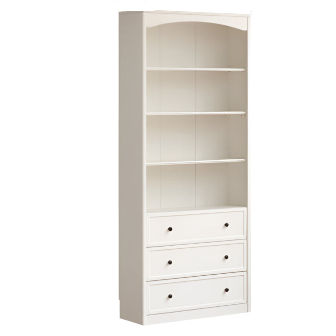 Rubberwood Solid Wood French Style Side Cabinet