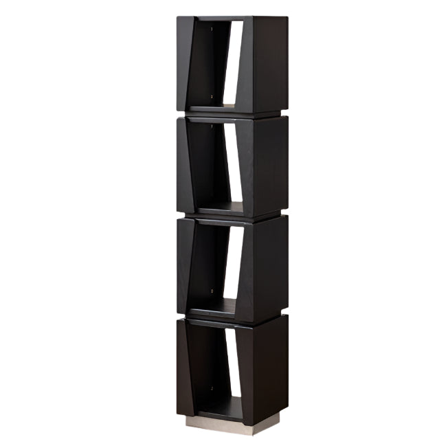 Oak Solid Wood Bauhaus Style Bookshelf