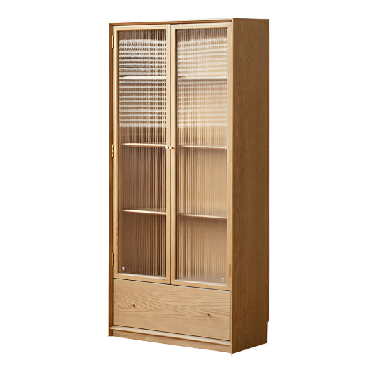 Ash Solid Wood Side Modern Style Cabinet Combination