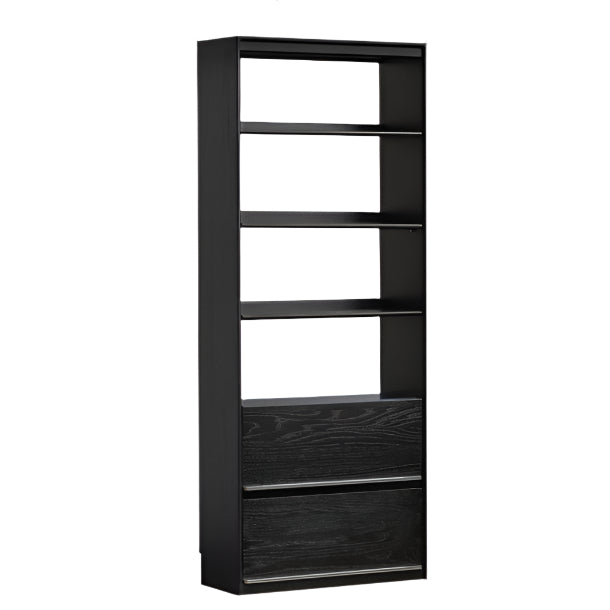 Oak Solid Wood Bauhaus Style Bookcase