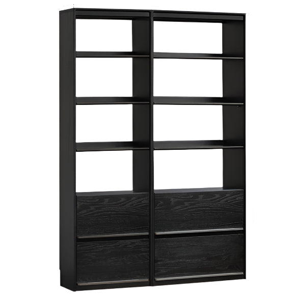 Oak Solid Wood Bauhaus Style Bookcase