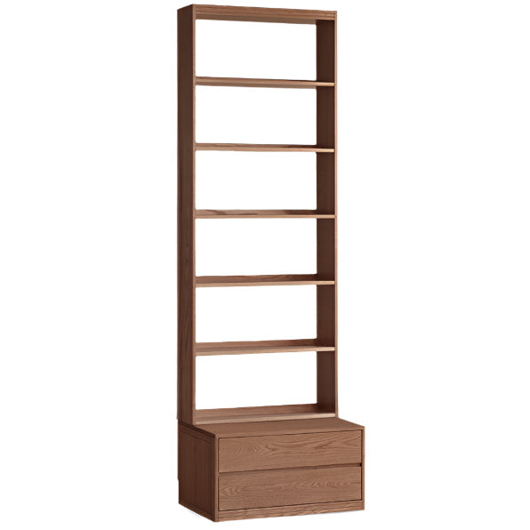 Oak Solid Wood Modern Minimalist Style Bookcase And Storage