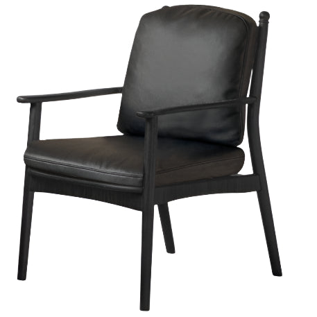 Ash Solid Wood Antique Style Soft Armchair