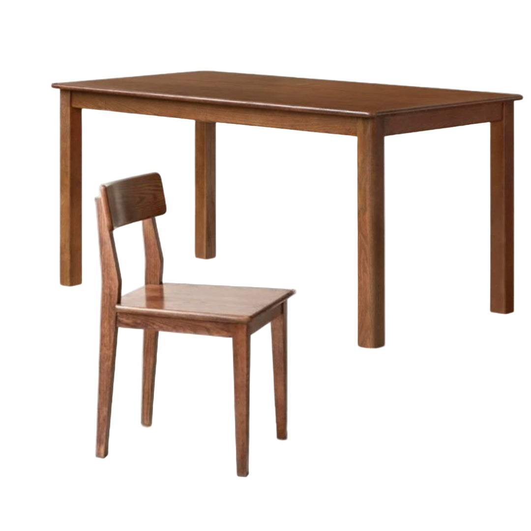 Oak Solid Wood Modern Dining  Table