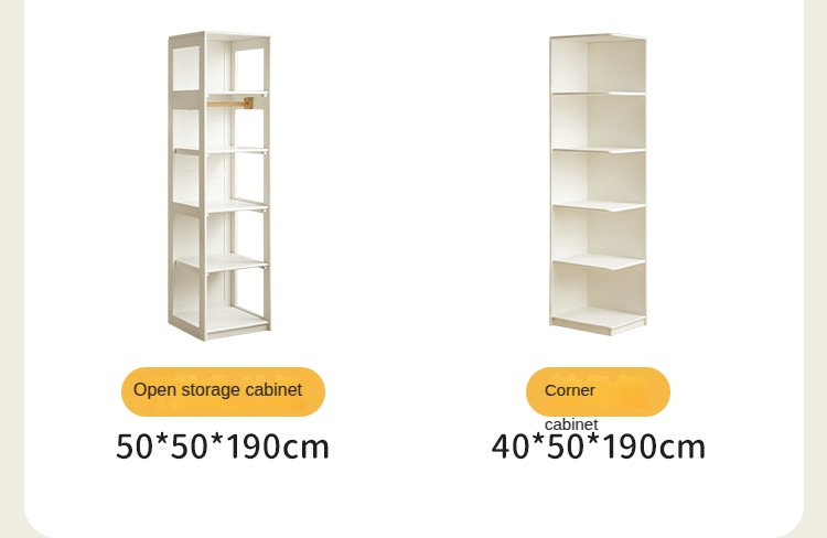 Solid Rubberwood, Beech Solid Wood Children's Wardrobe