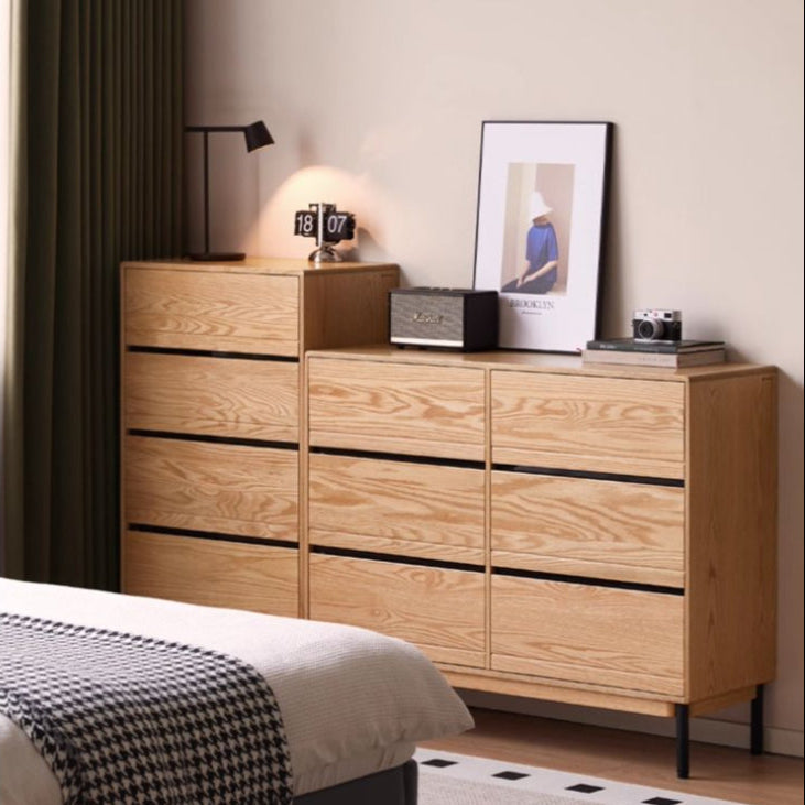 Oak Solid Wood Chest of Drawers