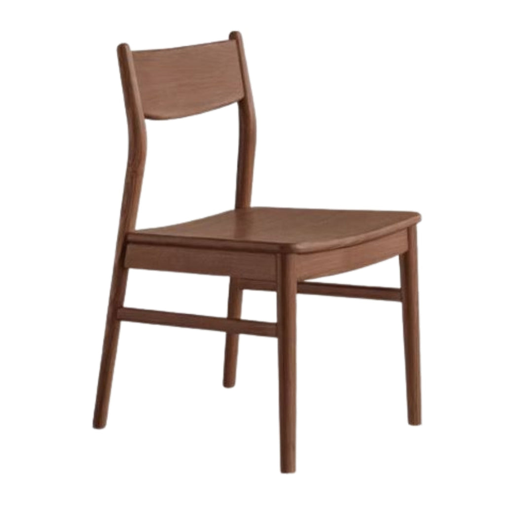 Set pcs 4 Black Walnut, Ash, Oak, Beech, Sandalwood, White Oak Solid Wood Dining Chair