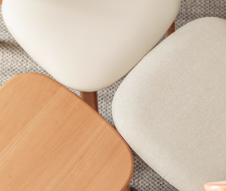 Beech, Oak Solid Wood Modern Dining Chairs