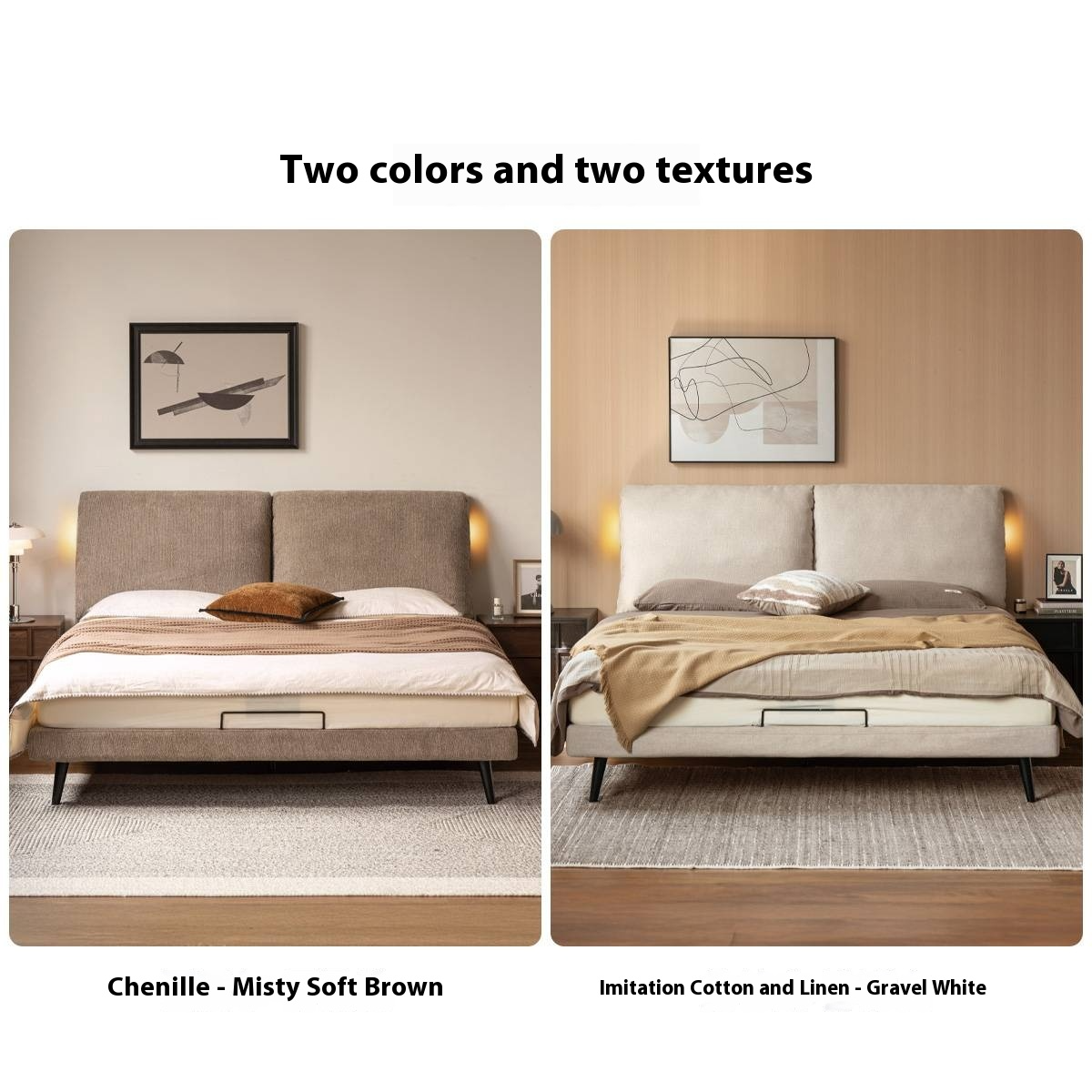 Fabric Soft Multifunctional Luminous Bed