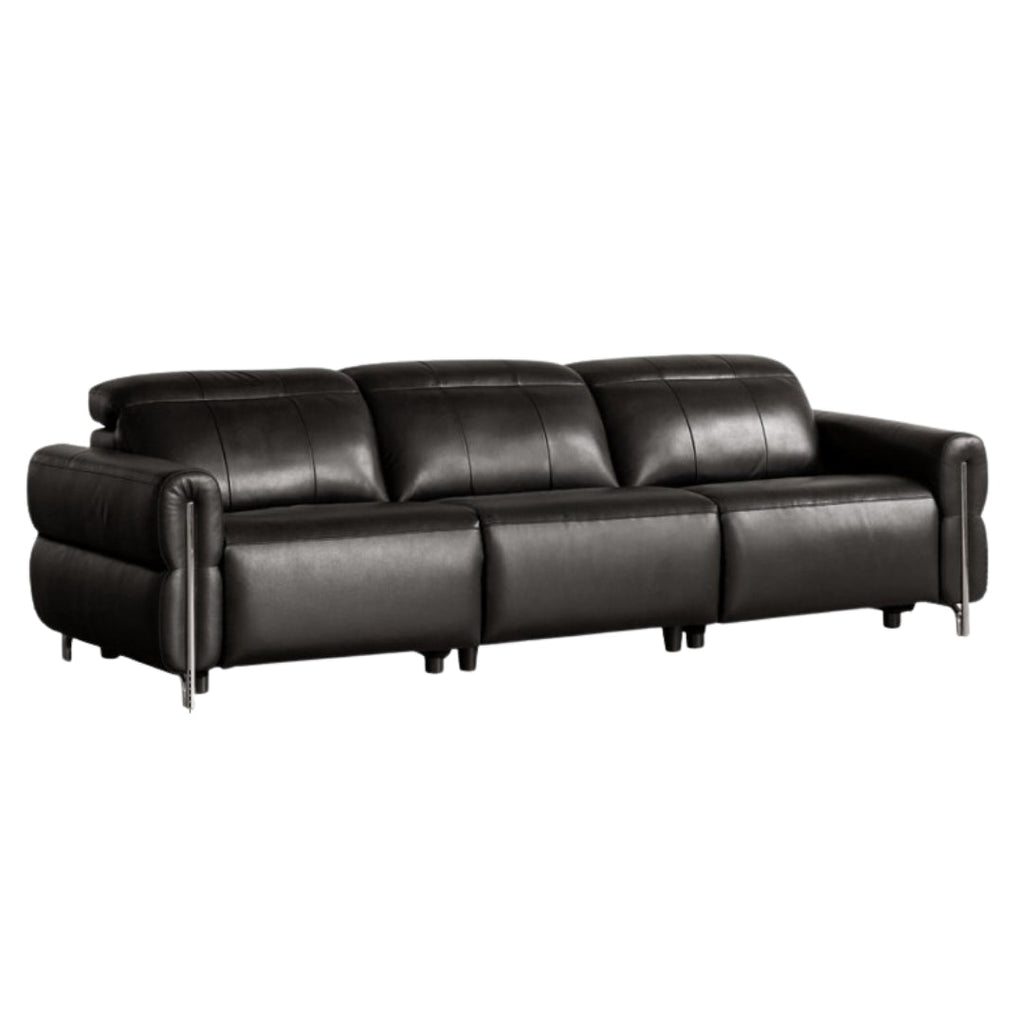 Leather Bauhaus Telescopic Function Sofa