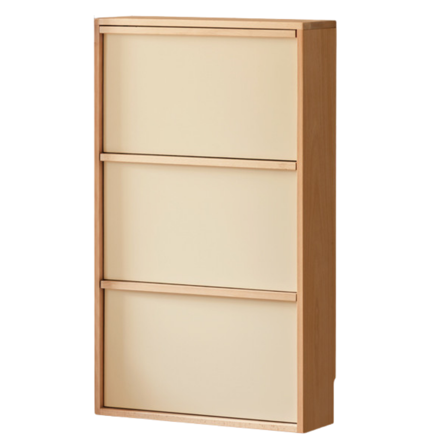 Beech Solid Wood Shoe Cabinet Hallway Cabinet