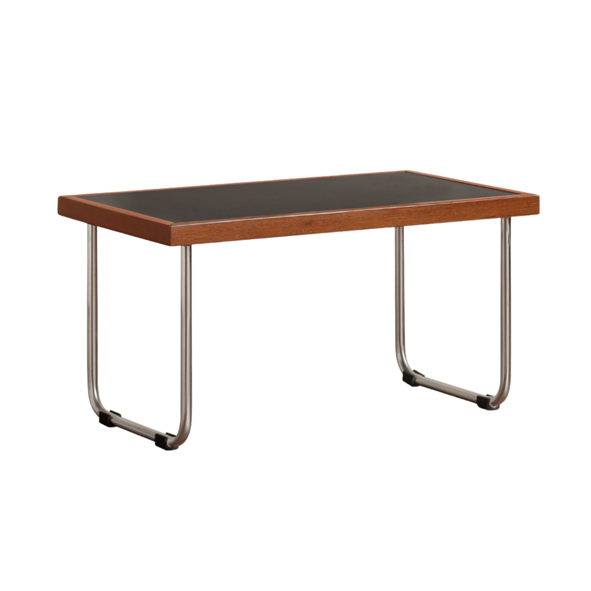 Solid Rubberwood Bauhaus Rock Slab Bay Window Table