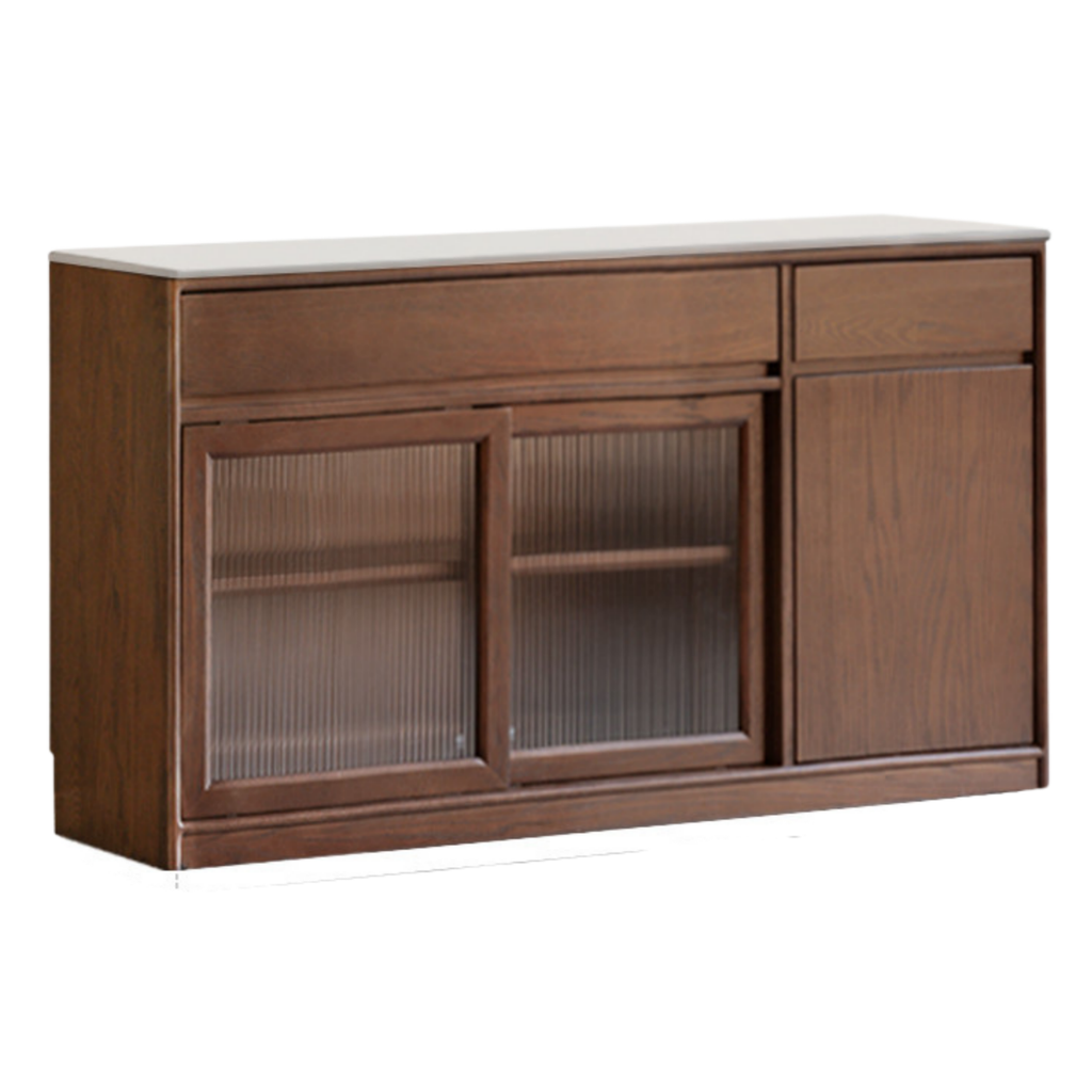 Oak Solid Wood Sideboard Cabinet