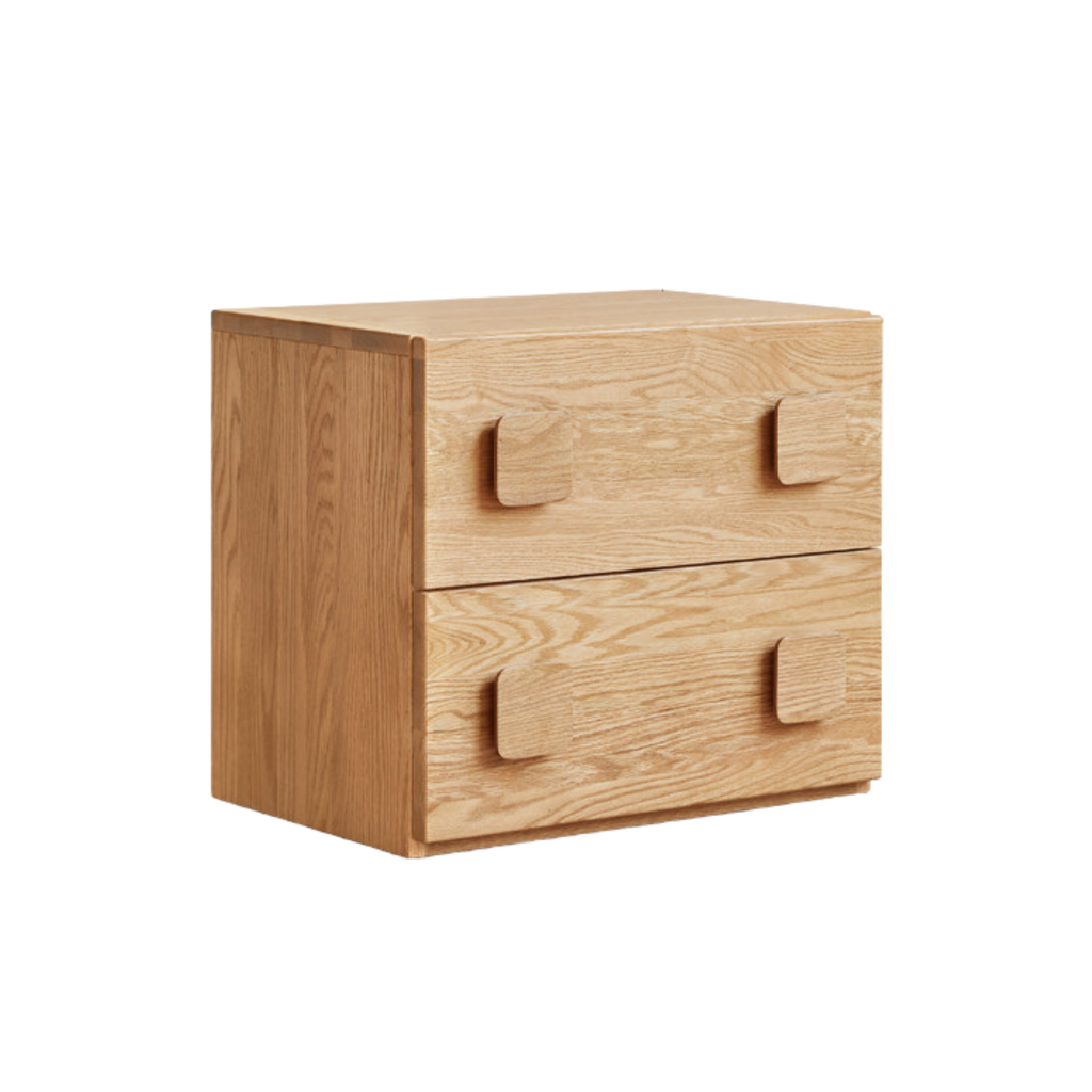 Ash Solid Wood Floor-Standing Module Combination TV Stand