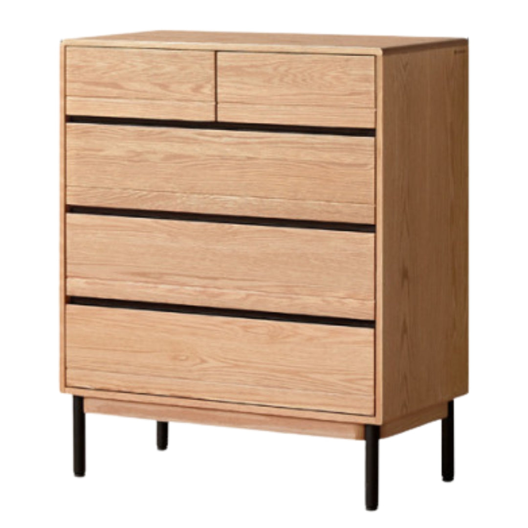 Oak Solid Wood Chest of Drawers