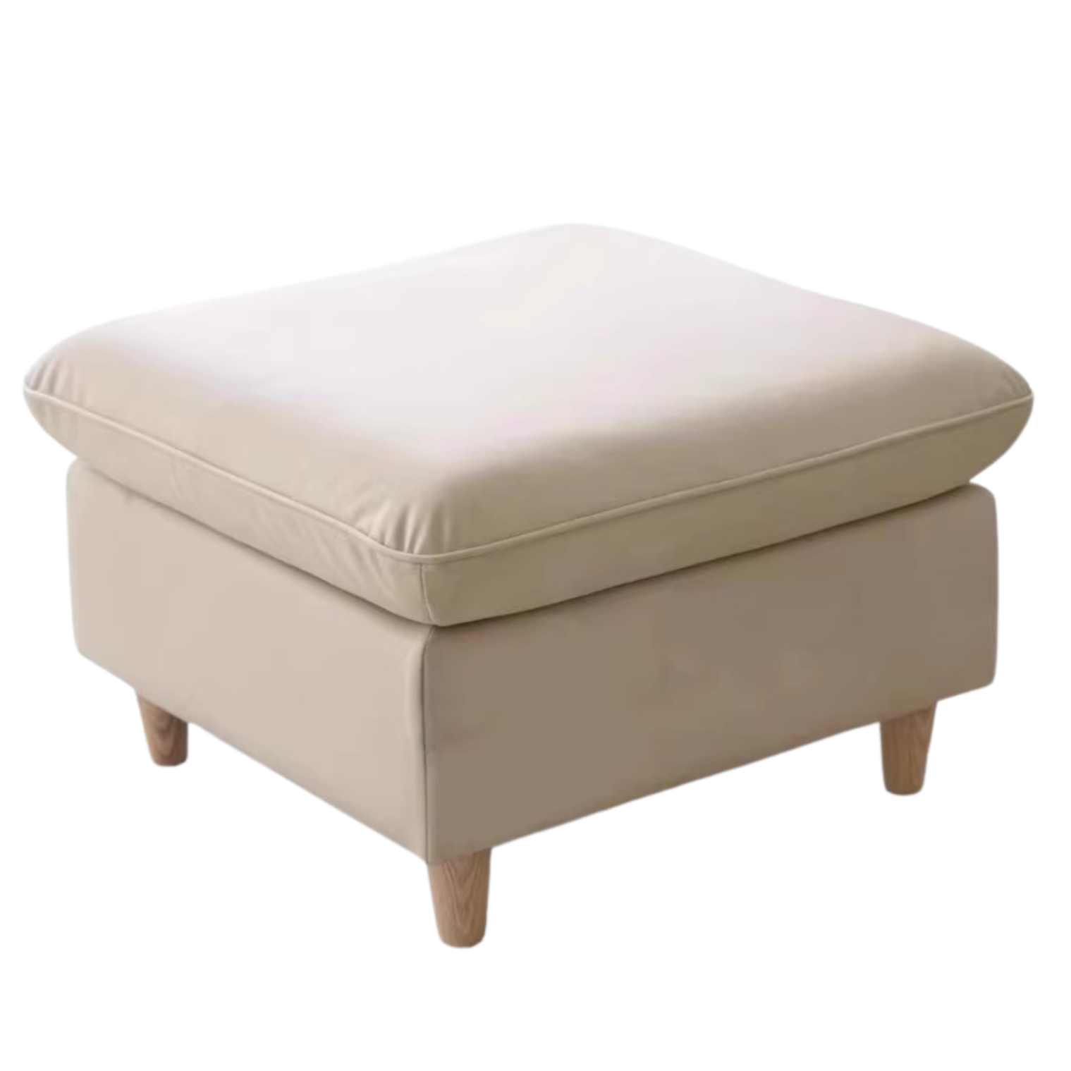 Fabric Soft Footstool Modern And Simple  Footrest-