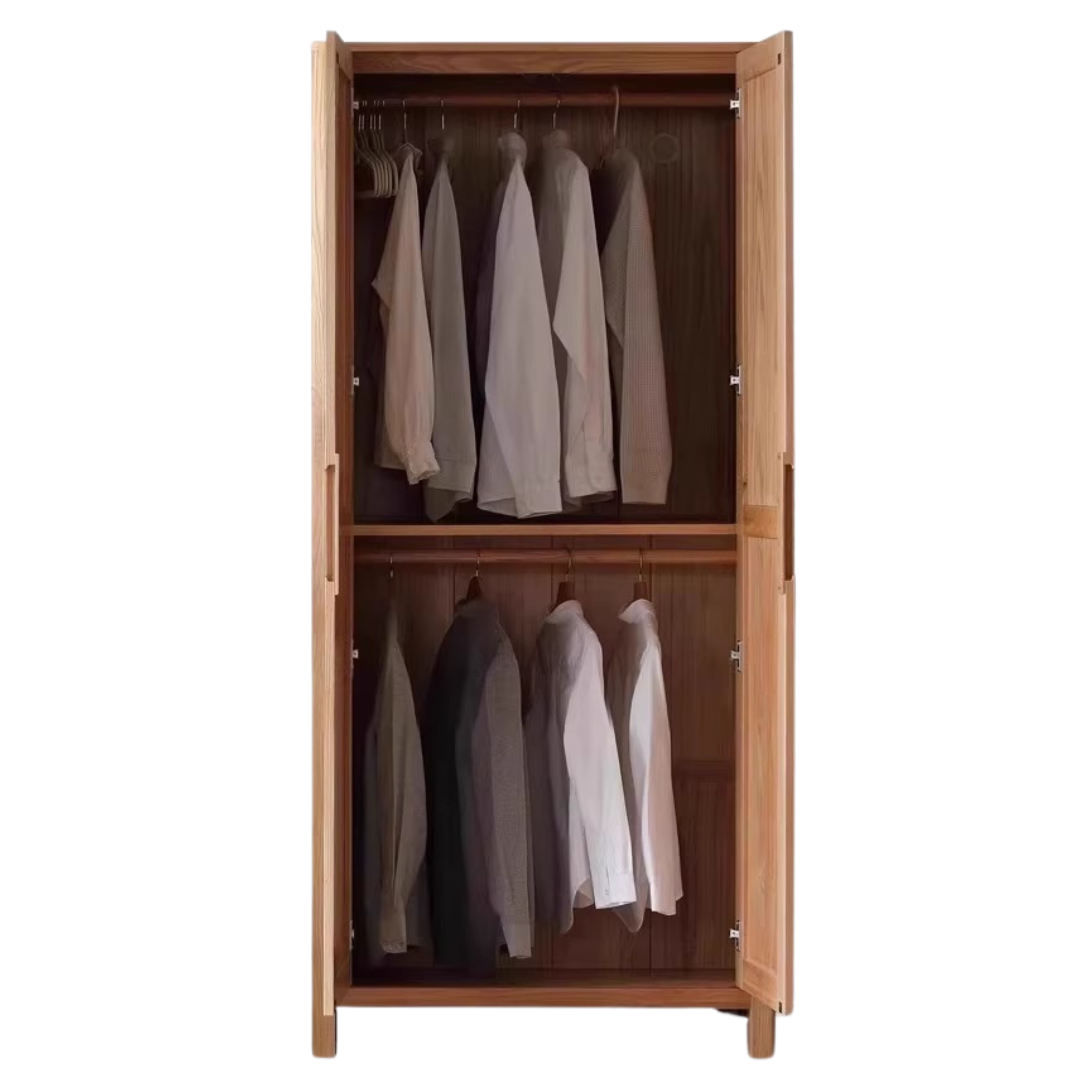 Oak solid wood combined Wardrobe.