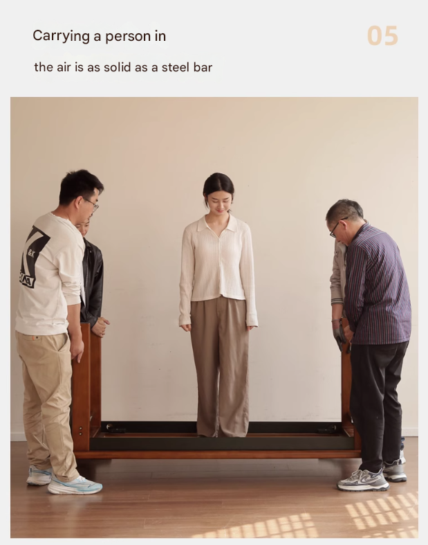 Poplar Solid Wood Bauhaus Retro Antique Style Dining Table