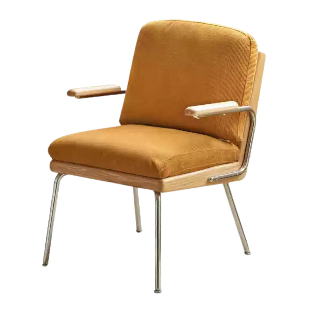 Oak Solid Wood Modern Minimalist Soft Office Chair