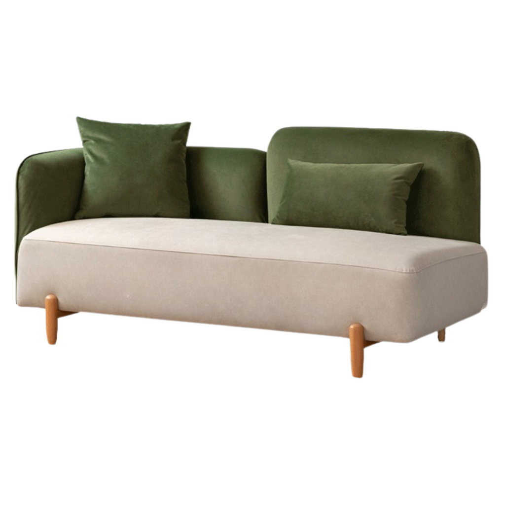 Fabric Modern Simple Double Sofa.