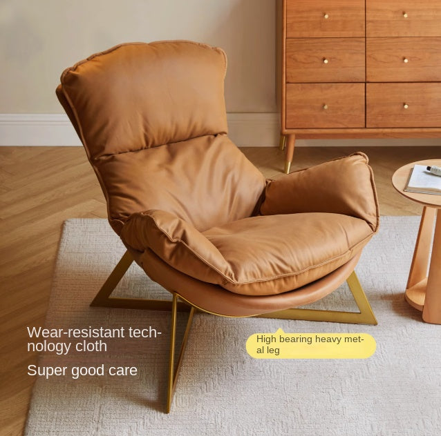 Fabric Modern Light Luxury Nordic Single Chair