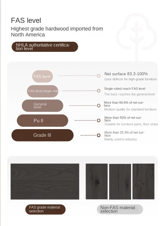 Oak Solid Wood Vintage Black Nightstand