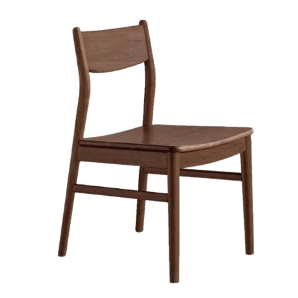 Set pcs 4 Black Walnut, Ash, Oak, Beech, Sandalwood, White Oak Solid Wood Dining Chair