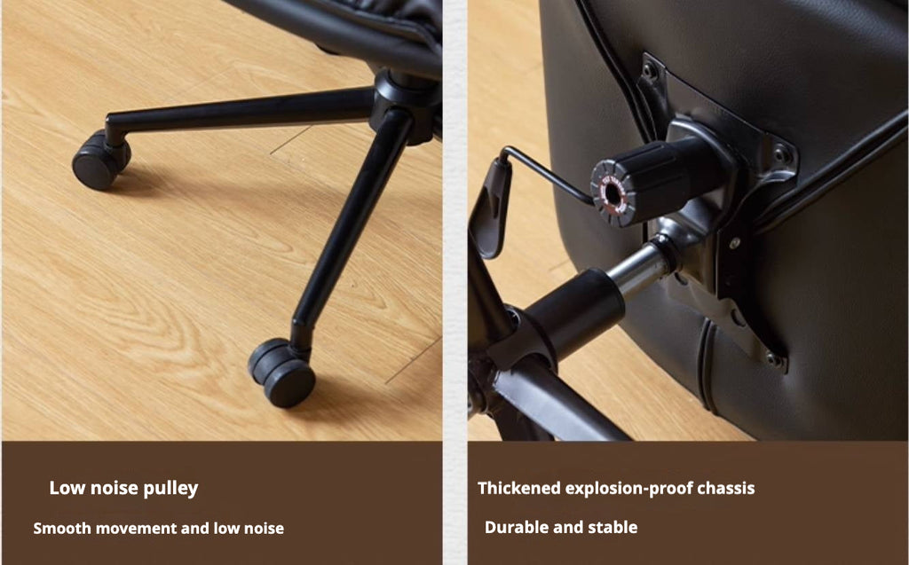 Leather Modern Simple Rotating Office Chair