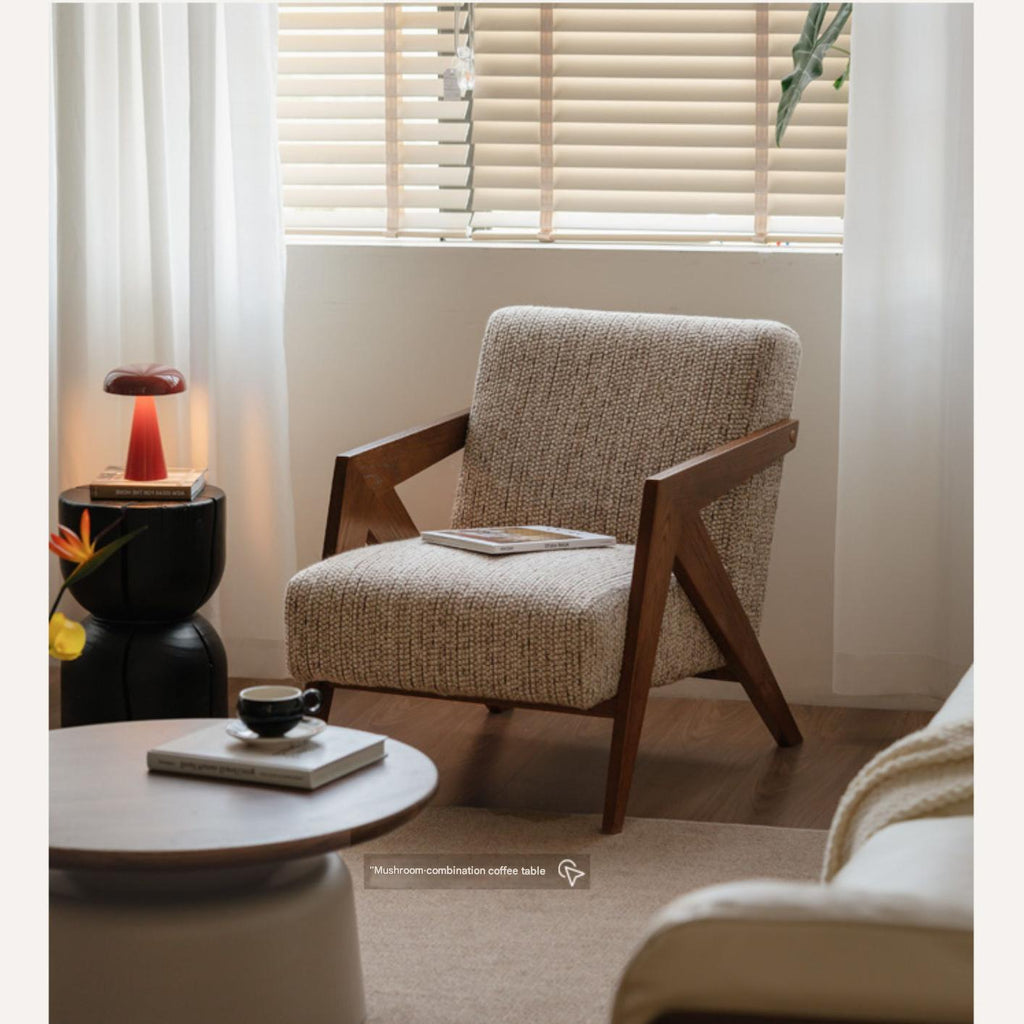 Oak Solid Wood Middle Ages Chair