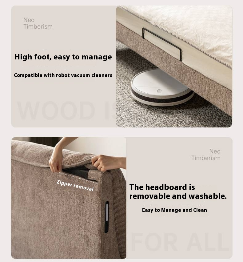 Fabric Soft Multifunctional Luminous Bed