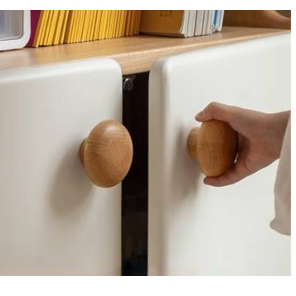 Beech Solid Wood Children's Bookcase