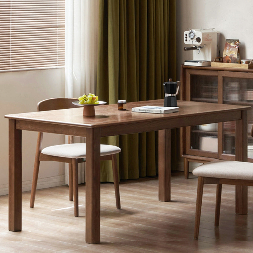 Oak Solid Wood Modern Dining  Table
