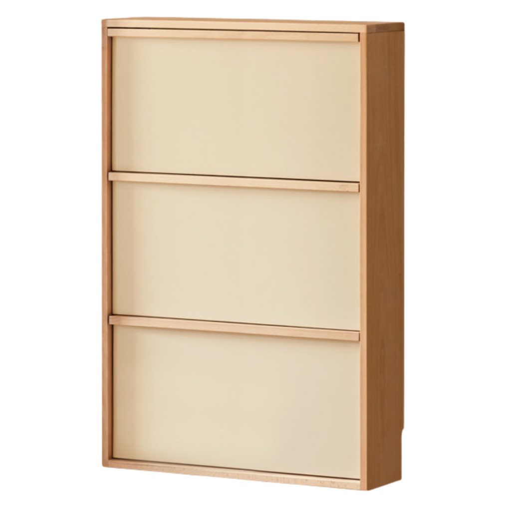 Beech Solid Wood Shoe Cabinet Hallway Cabinet