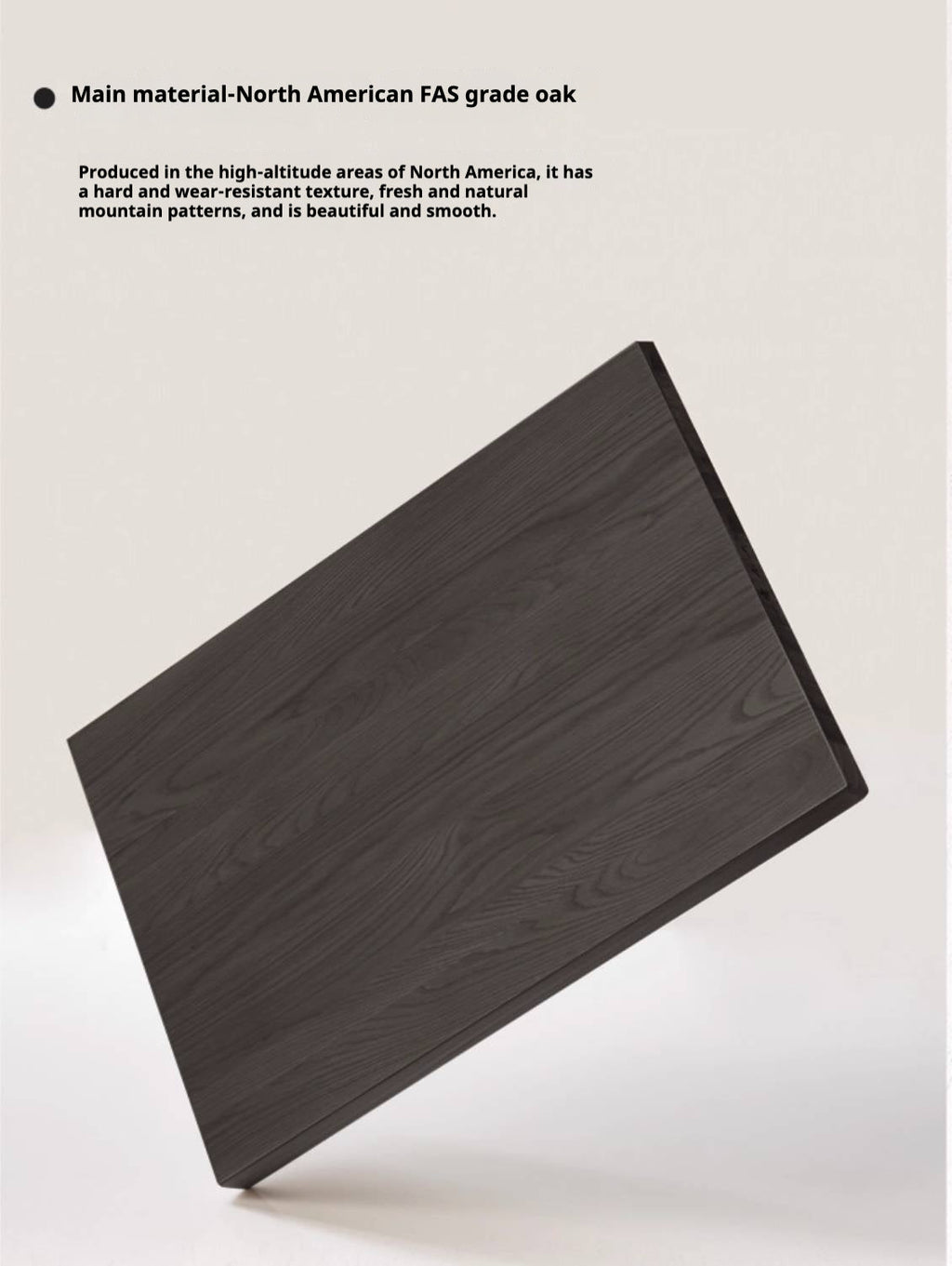 Oak Solid Wood Bauhaus Bookcase Module Combination