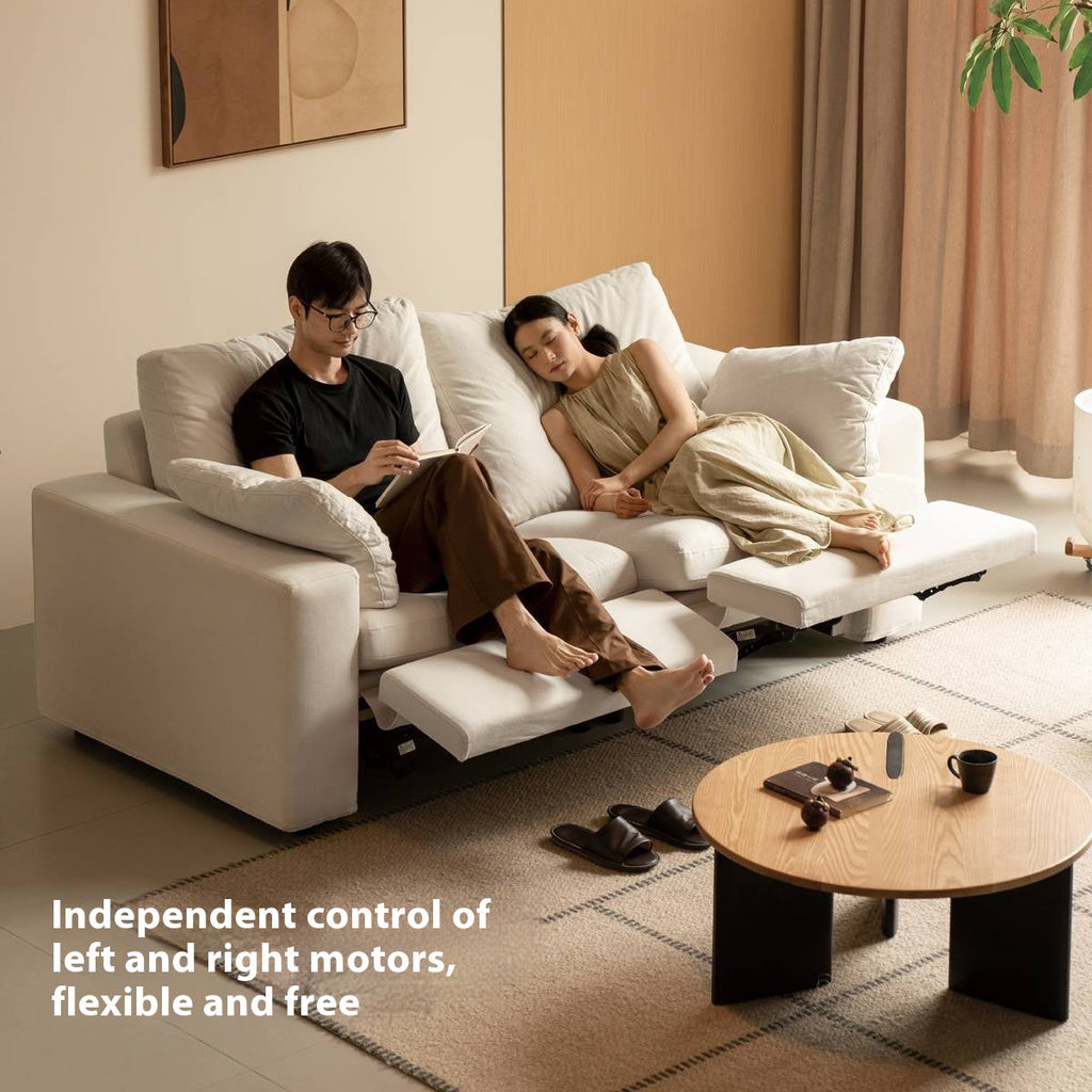 Fabric Sofa Cotton and Linen Electric