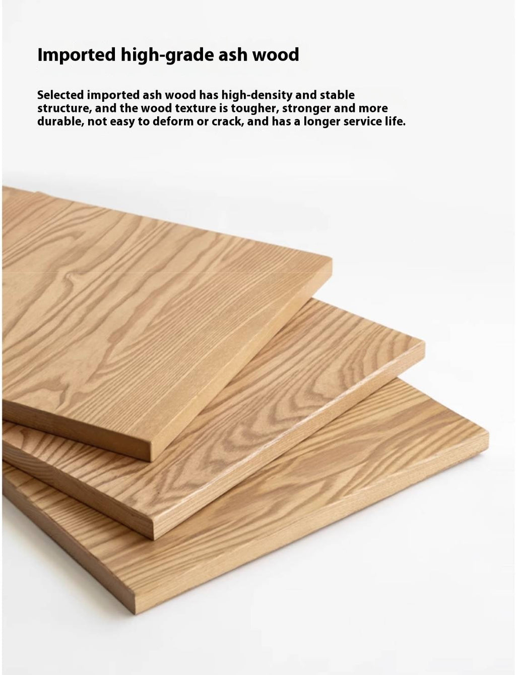 Ash Solid Wood Modern Style Hanger With Storage