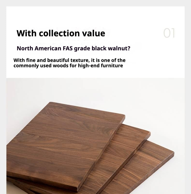 Black Walnut Solid Wood TV Stand