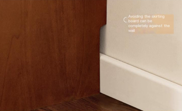 Poplar Solid Wood Bauhaus Side Cabinet