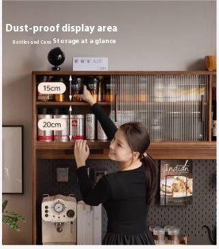 Oak Solid Wood Sideboard Cabinet