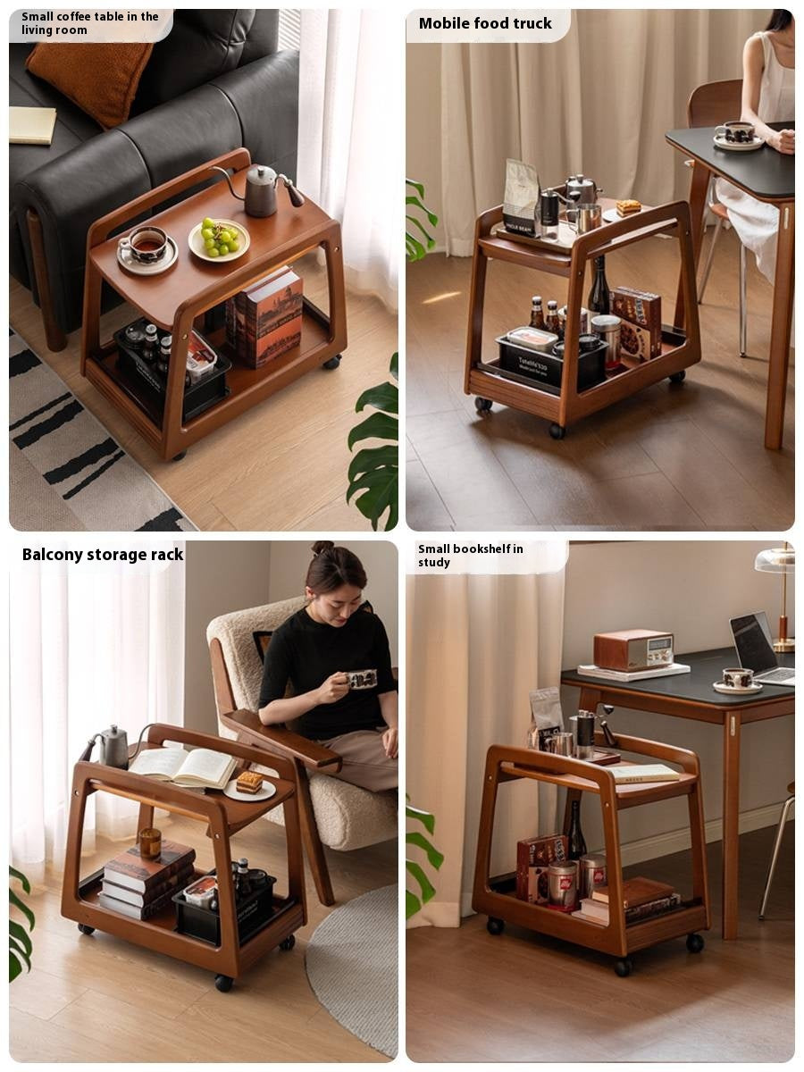 Poplar Solid Wood Antique Style Tea Table